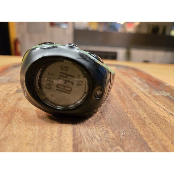 RARE VINTAGE NIKE ZERO DRIFT DIGITAL COMPASS TURTLE SHELL WATCH. Altimeter, Temp - Picture 6 of 10
